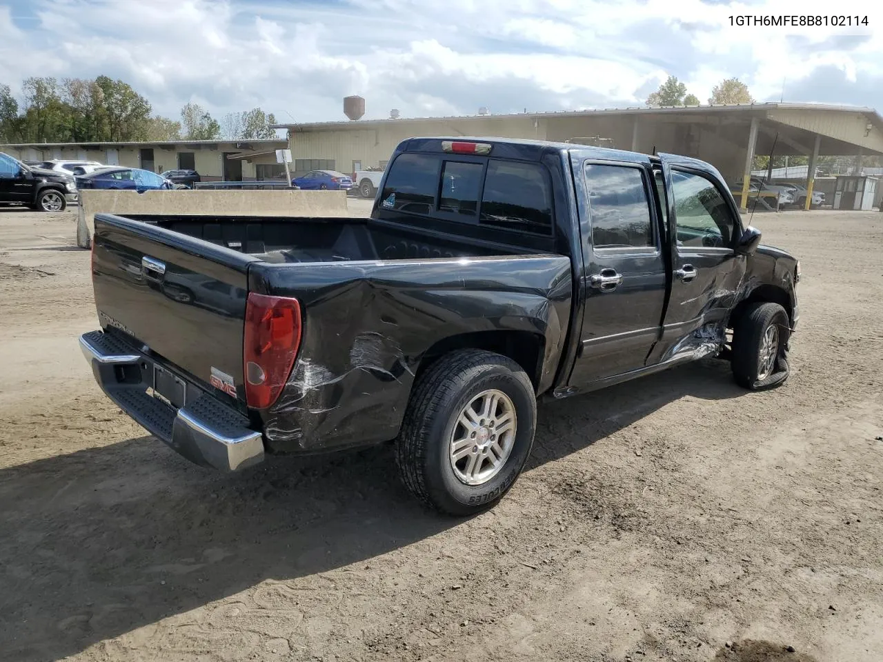 2011 GMC Canyon Sle VIN: 1GTH6MFE8B8102114 Lot: 74137234