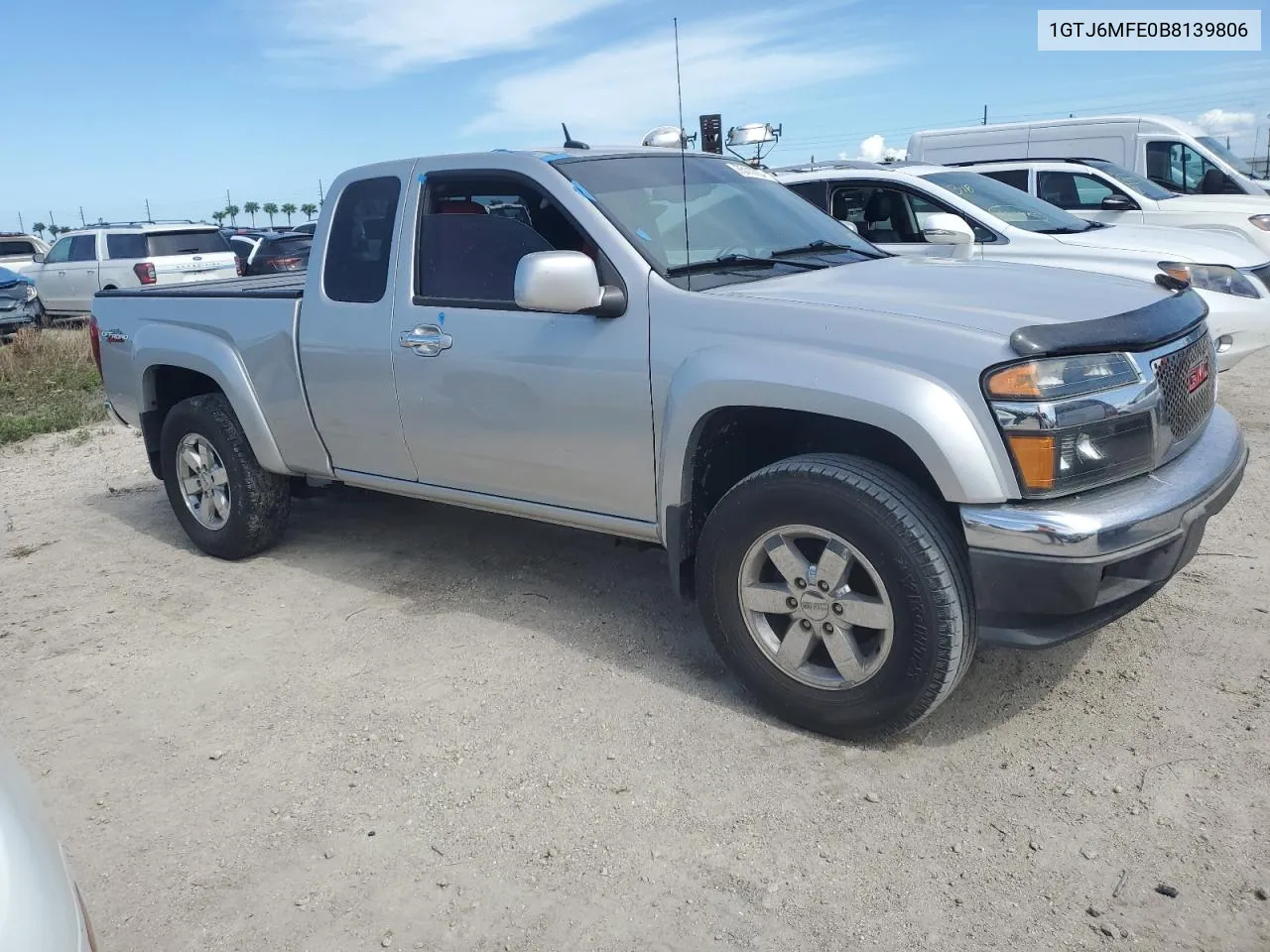 2011 GMC Canyon Sle VIN: 1GTJ6MFE0B8139806 Lot: 75117734