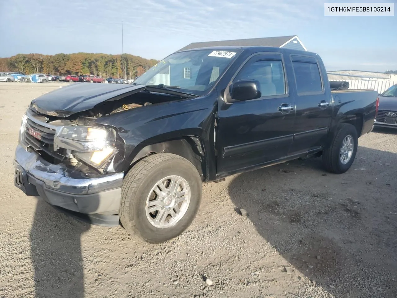 2011 GMC Canyon Sle VIN: 1GTH6MFE5B8105214 Lot: 77962574