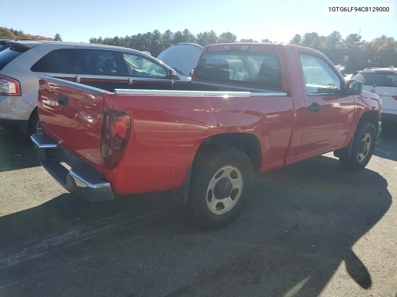 2012 GMC Canyon VIN: 1GTG6LF94C8129000 Lot: 78013774