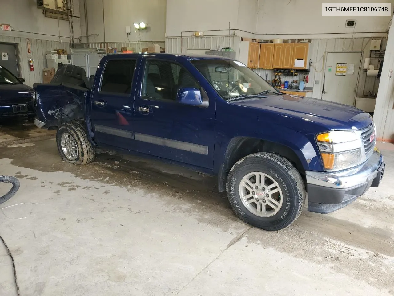 2012 GMC Canyon Sle VIN: 1GTH6MFE1C8106748 Lot: 78178204