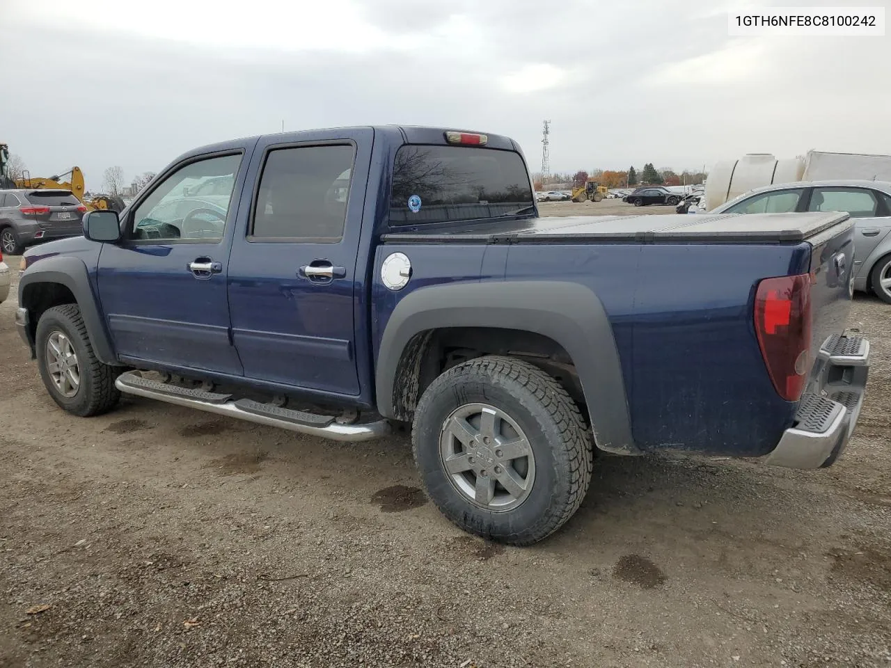 2012 GMC Canyon Slt VIN: 1GTH6NFE8C8100242 Lot: 78986194