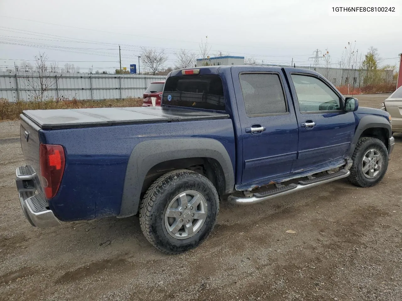 2012 GMC Canyon Slt VIN: 1GTH6NFE8C8100242 Lot: 78986194