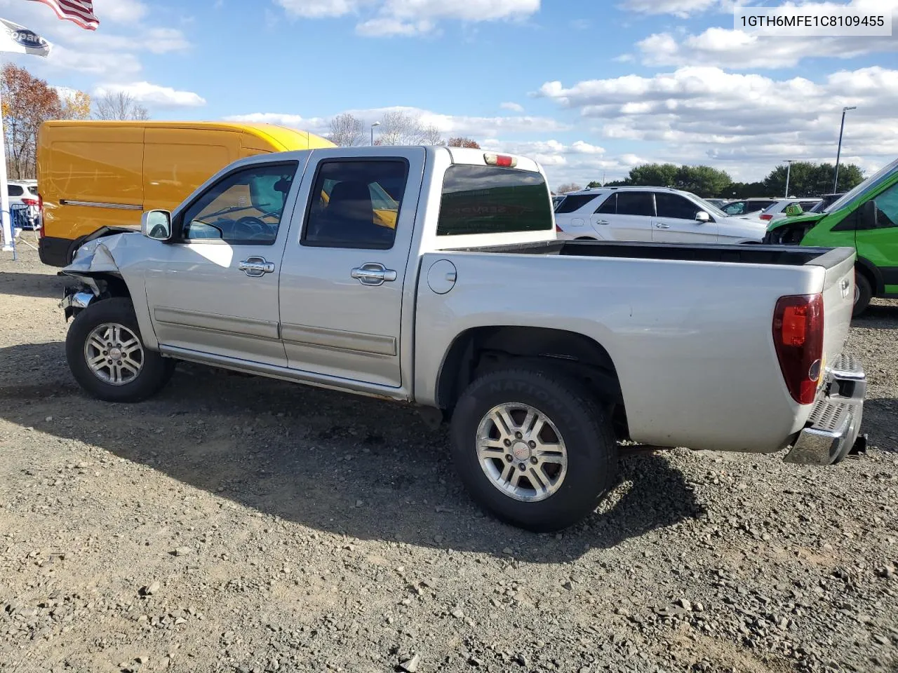 2012 GMC Canyon Sle VIN: 1GTH6MFE1C8109455 Lot: 79222264