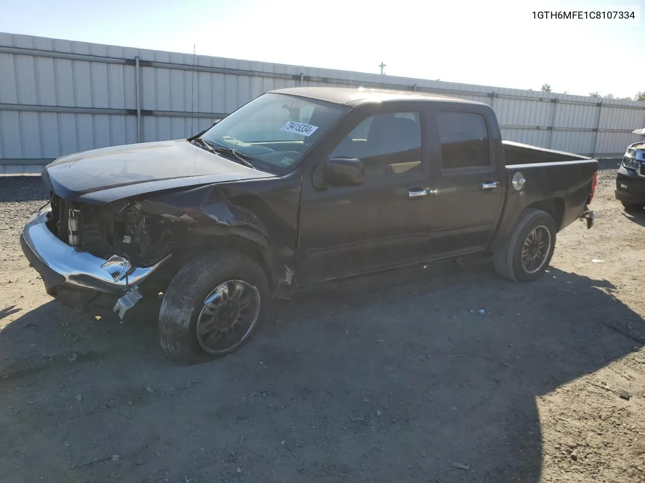 1GTH6MFE1C8107334 2012 GMC Canyon Sle