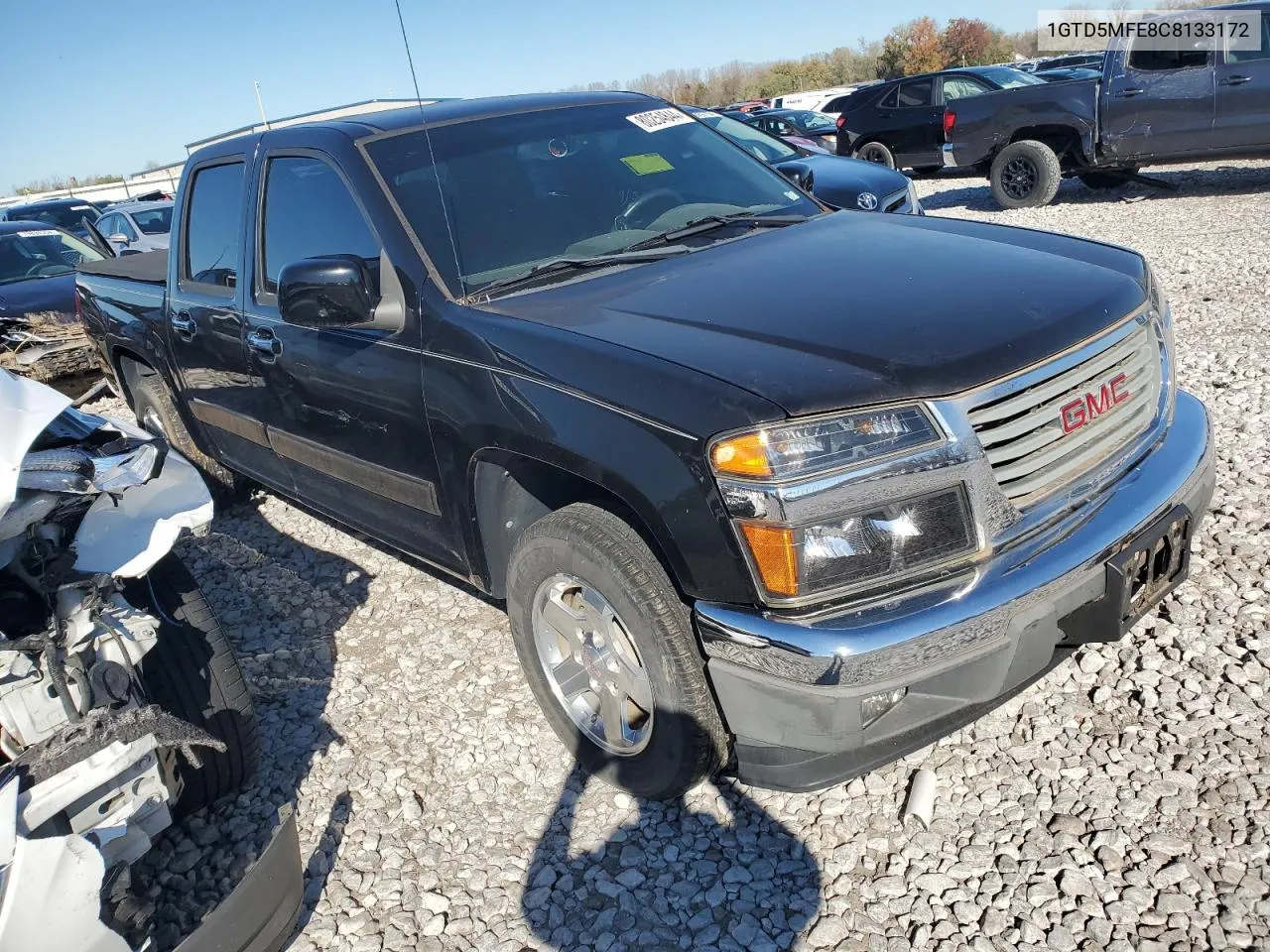 2012 GMC Canyon Sle VIN: 1GTD5MFE8C8133172 Lot: 80254844