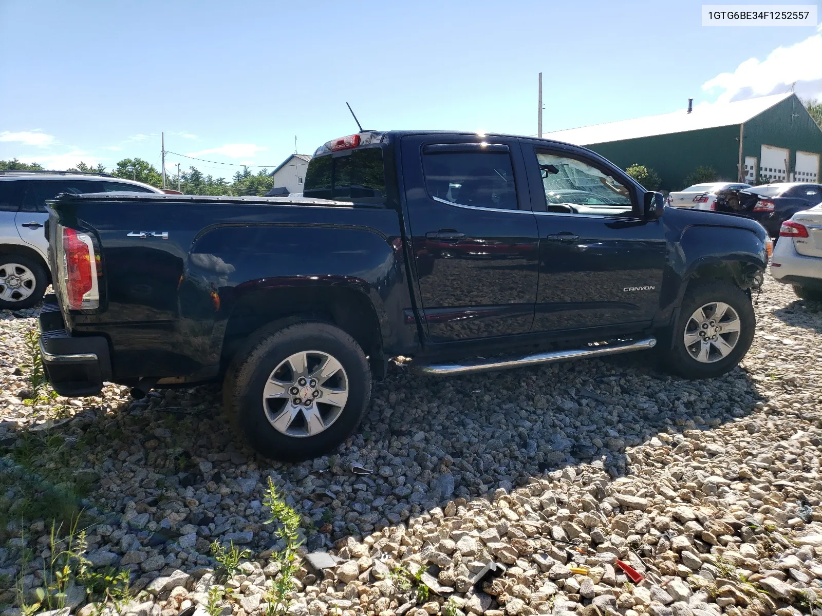 2015 GMC Canyon Sle VIN: 1GTG6BE34F1252557 Lot: 61313294