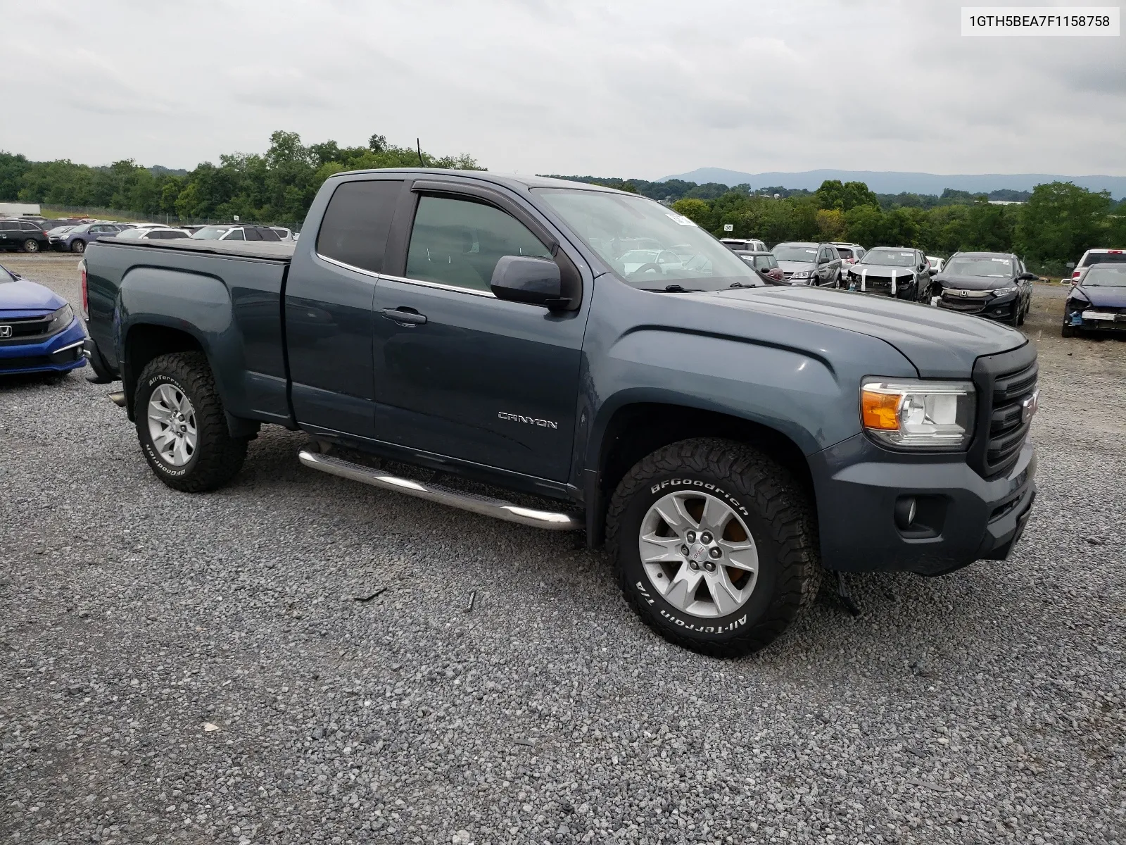 2015 GMC Canyon Sle VIN: 1GTH5BEA7F1158758 Lot: 63617524