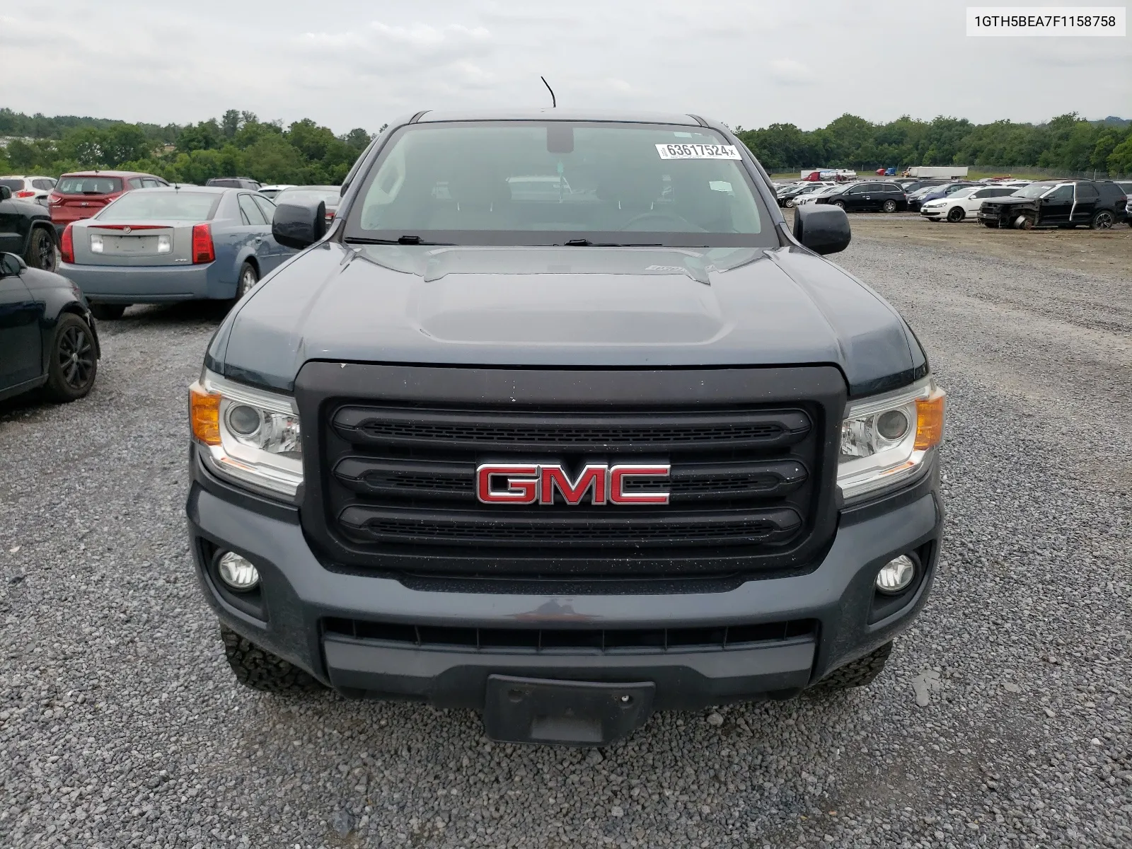 2015 GMC Canyon Sle VIN: 1GTH5BEA7F1158758 Lot: 63617524