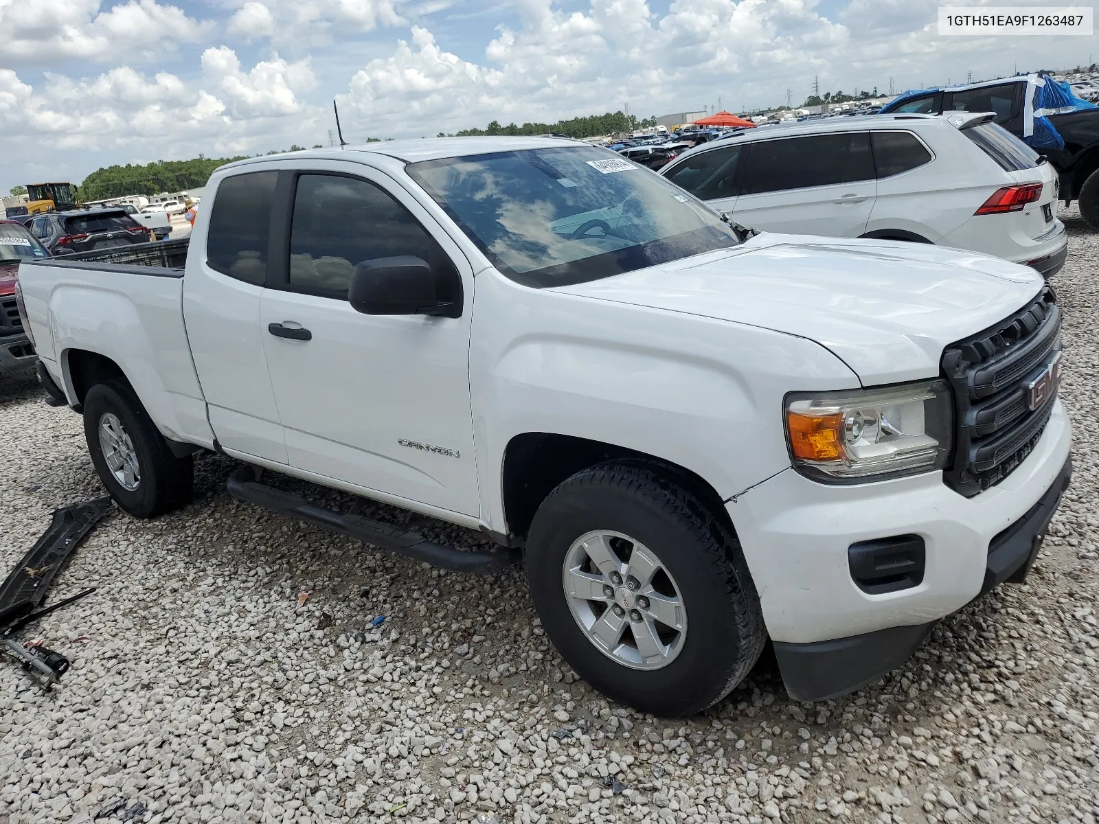 2015 GMC Canyon VIN: 1GTH51EA9F1263487 Lot: 64905974