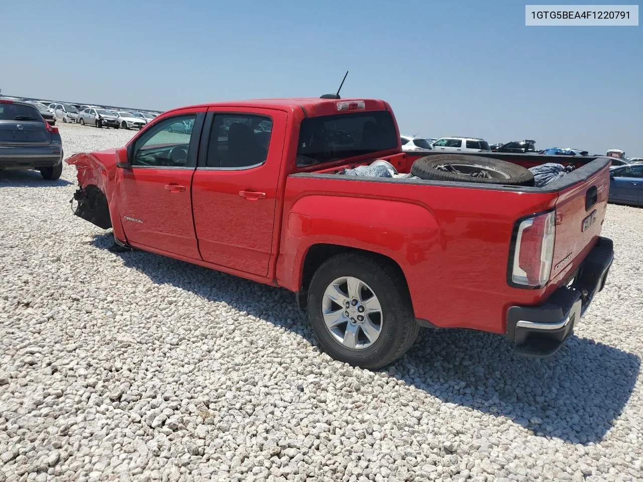 2015 GMC Canyon Sle VIN: 1GTG5BEA4F1220791 Lot: 66525304