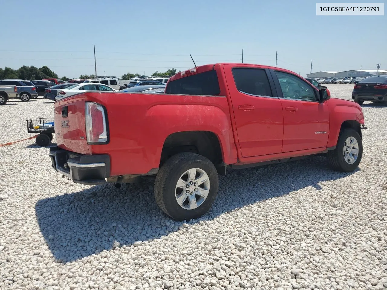 2015 GMC Canyon Sle VIN: 1GTG5BEA4F1220791 Lot: 66525304