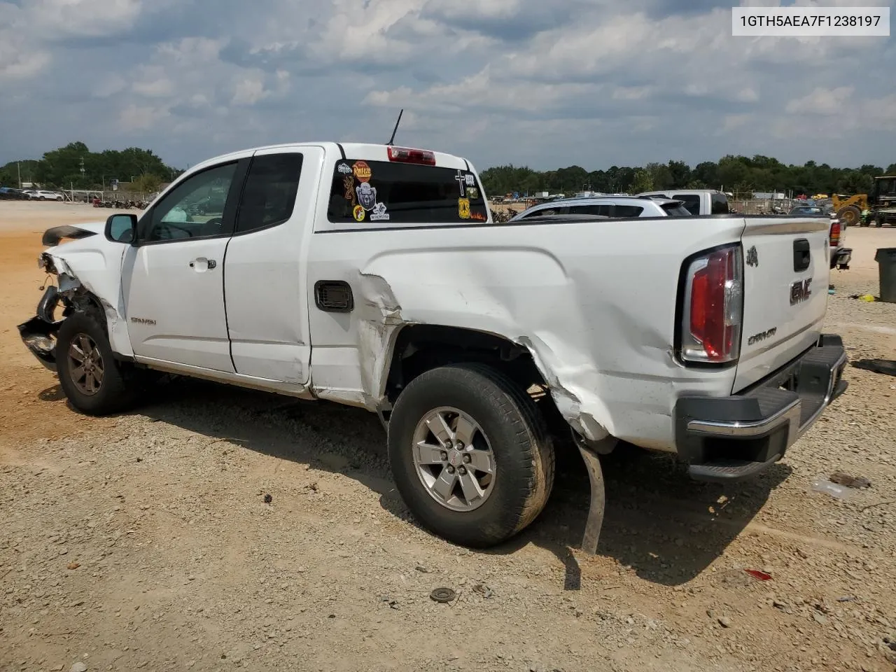 2015 GMC Canyon VIN: 1GTH5AEA7F1238197 Lot: 67927384