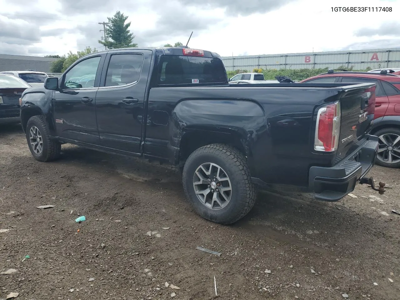 2015 GMC Canyon Sle VIN: 1GTG6BE33F1117408 Lot: 68904364