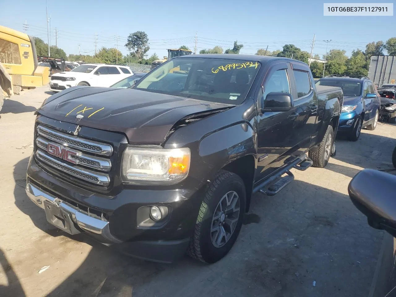 2015 GMC Canyon Sle VIN: 1GTG6BE37F1127911 Lot: 68995134