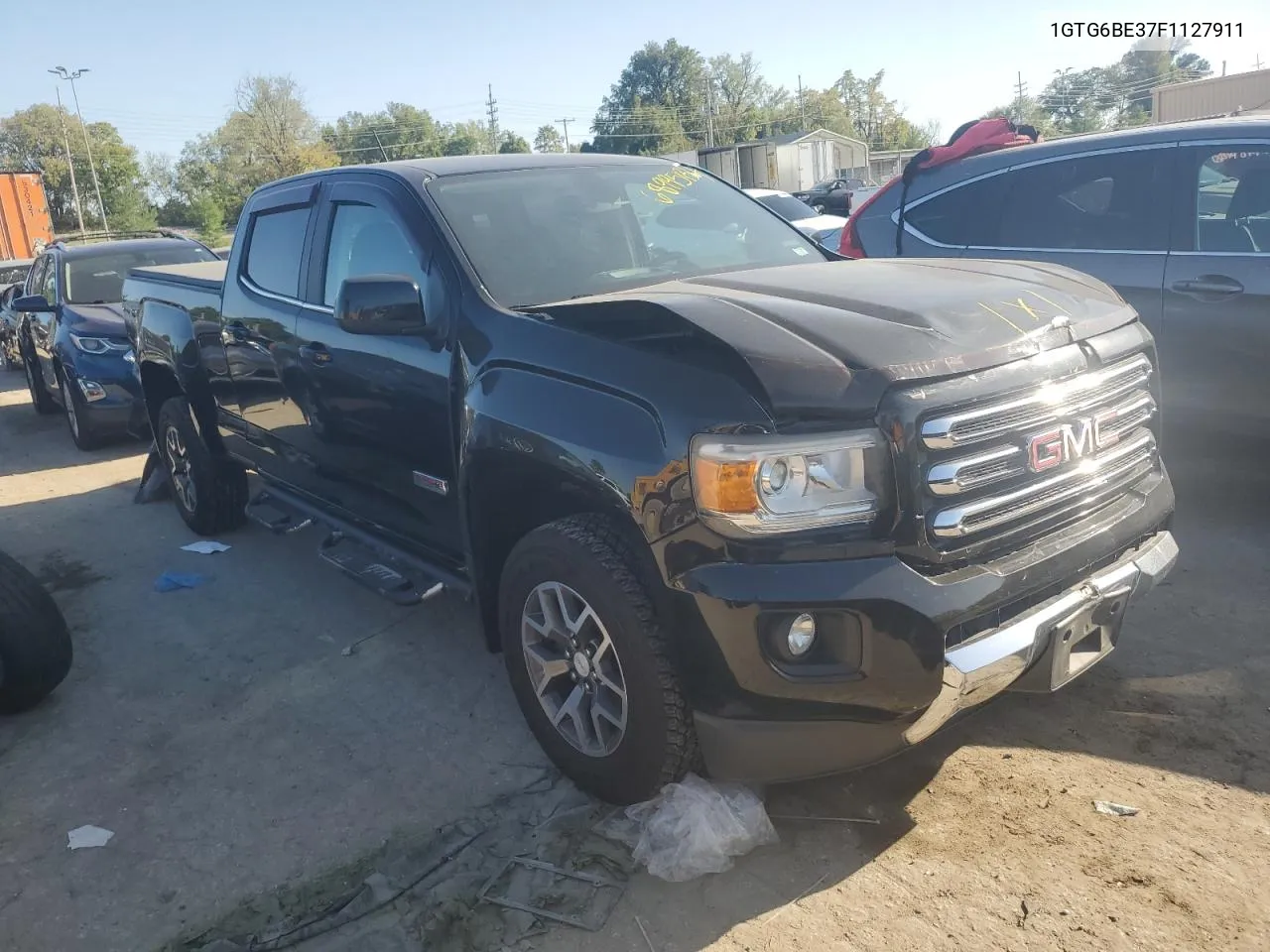 2015 GMC Canyon Sle VIN: 1GTG6BE37F1127911 Lot: 68995134