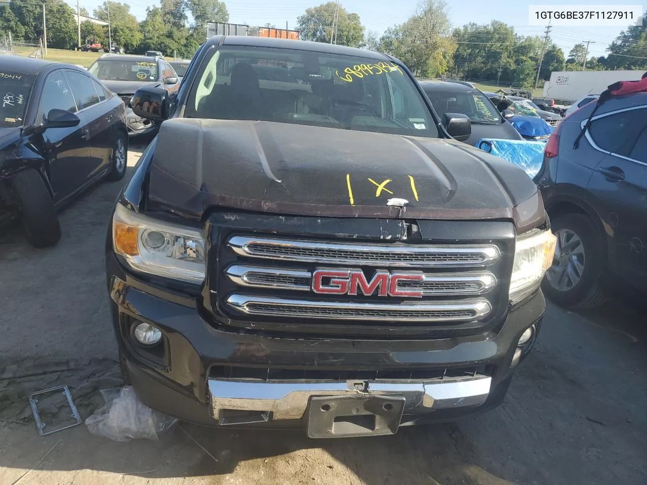 2015 GMC Canyon Sle VIN: 1GTG6BE37F1127911 Lot: 68995134