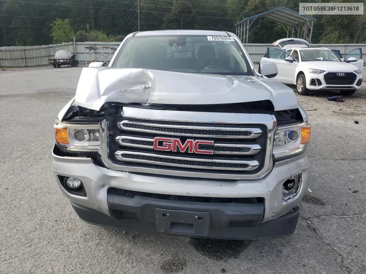 2015 GMC Canyon Sle VIN: 1GTG5BE38F1213618 Lot: 70978544