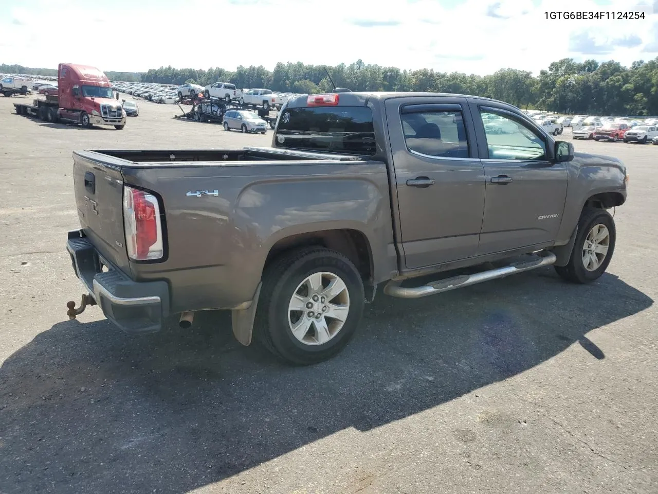 2015 GMC Canyon Sle VIN: 1GTG6BE34F1124254 Lot: 72203384