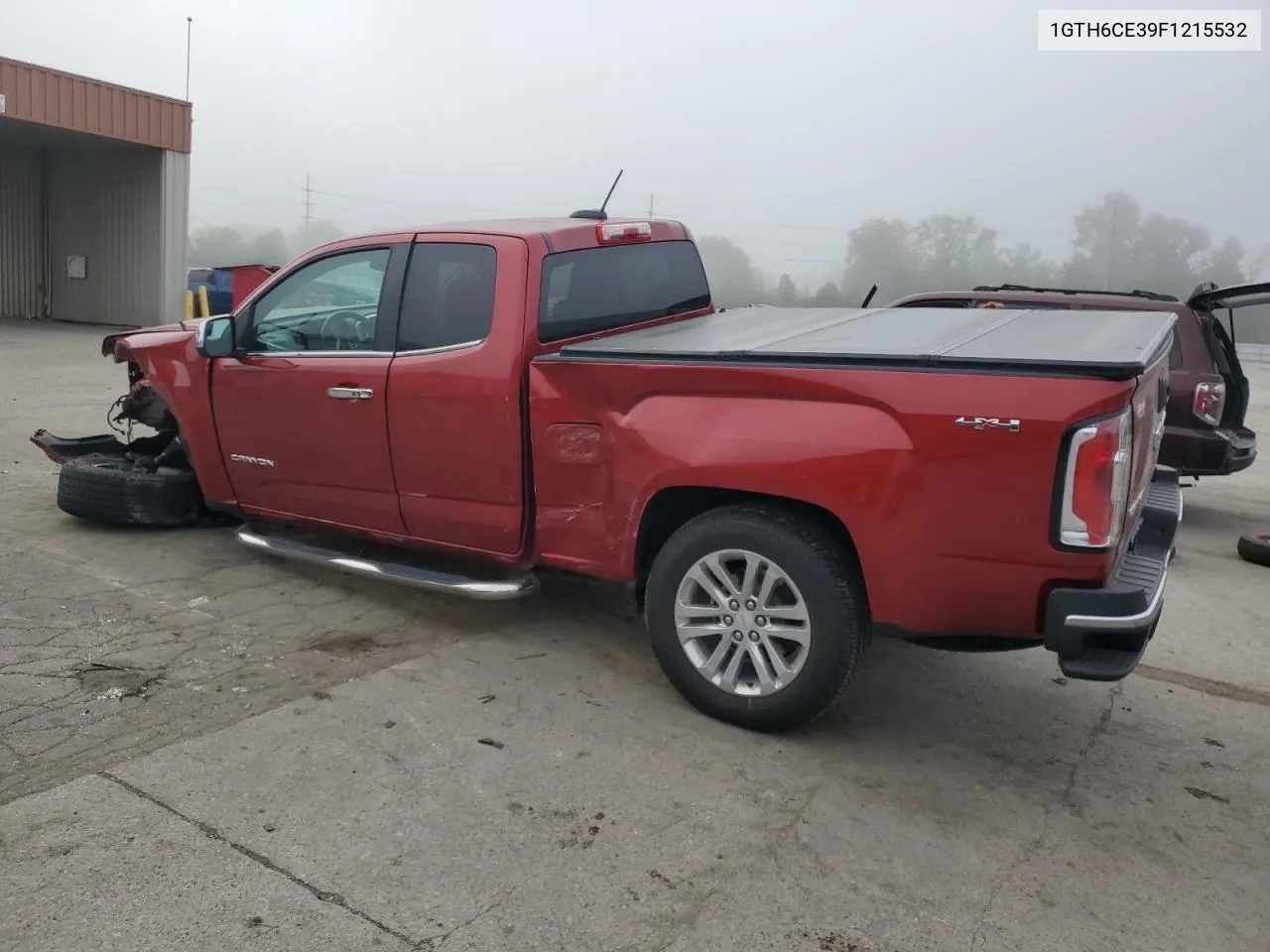 2015 GMC Canyon Slt VIN: 1GTH6CE39F1215532 Lot: 72382744