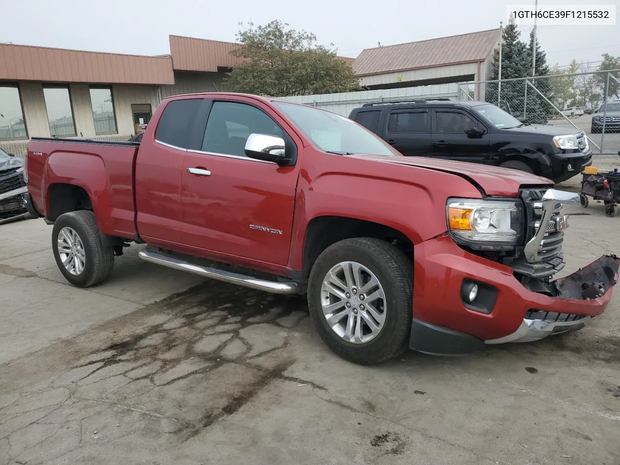 2015 GMC Canyon Slt VIN: 1GTH6CE39F1215532 Lot: 72382744