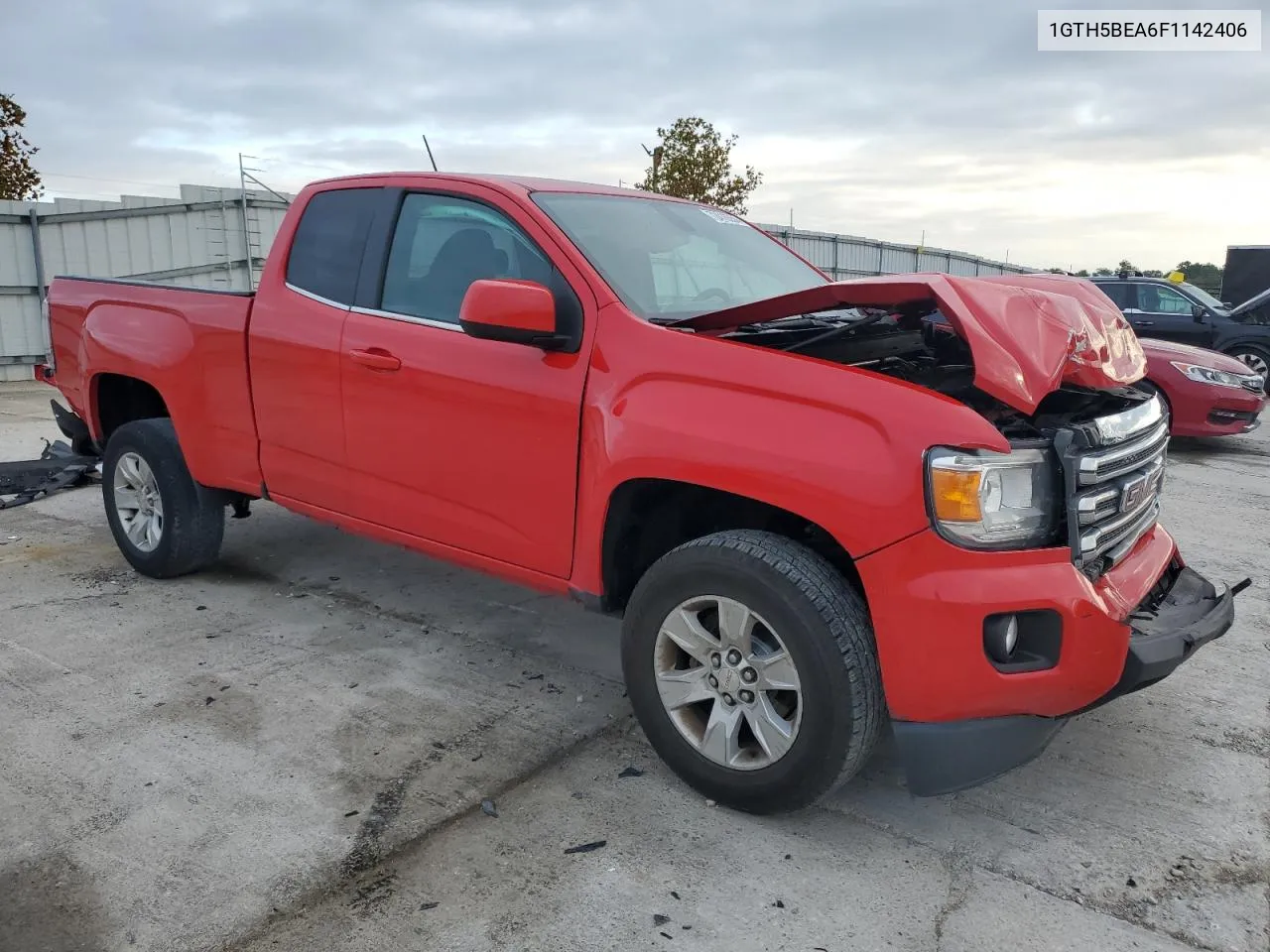 2015 GMC Canyon Sle VIN: 1GTH5BEA6F1142406 Lot: 72416354