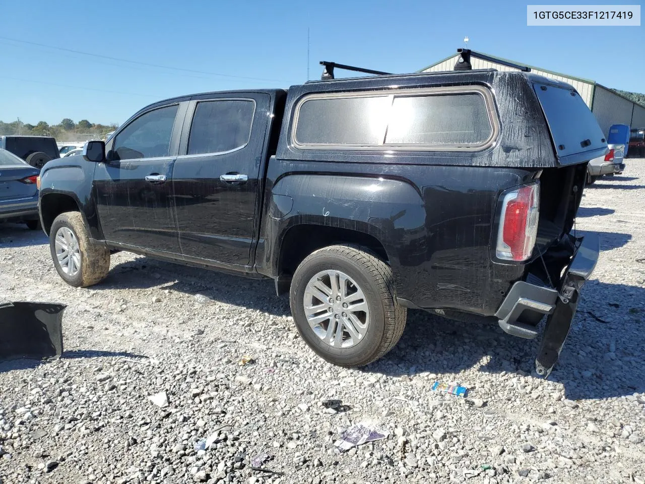 2015 GMC Canyon Slt VIN: 1GTG5CE33F1217419 Lot: 73467364