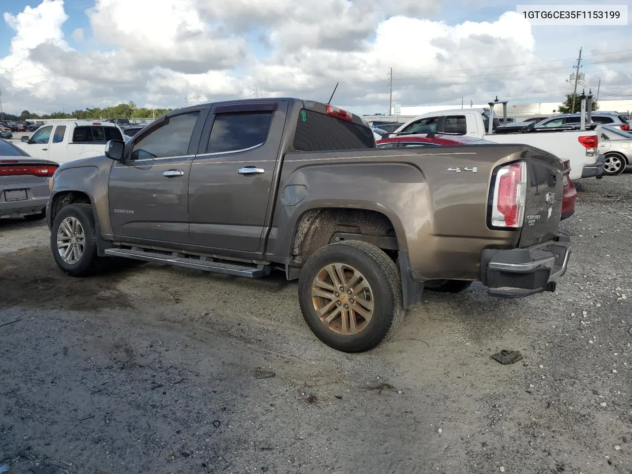 2015 GMC Canyon Slt VIN: 1GTG6CE35F1153199 Lot: 73699304