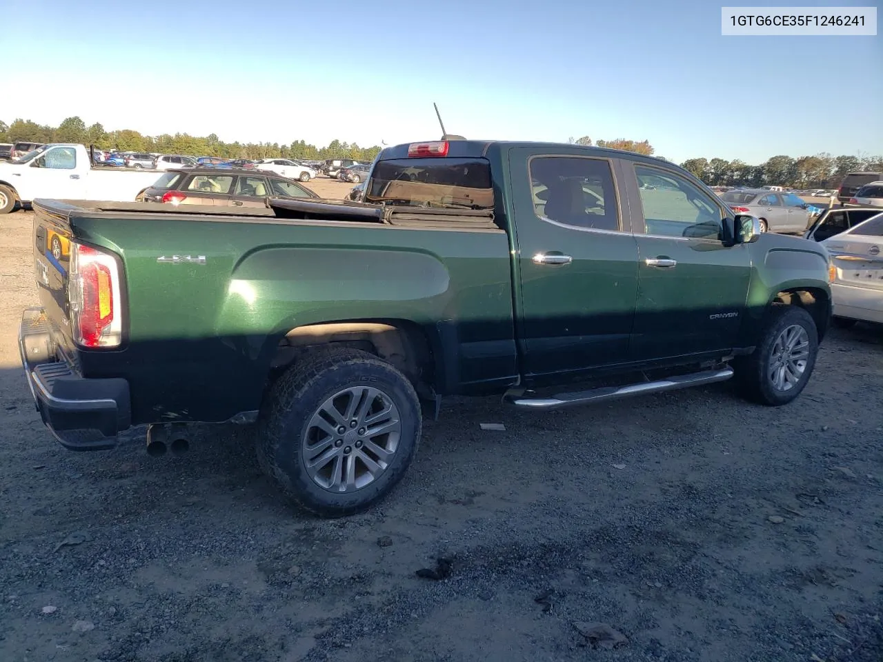 2015 GMC Canyon Slt VIN: 1GTG6CE35F1246241 Lot: 74748254