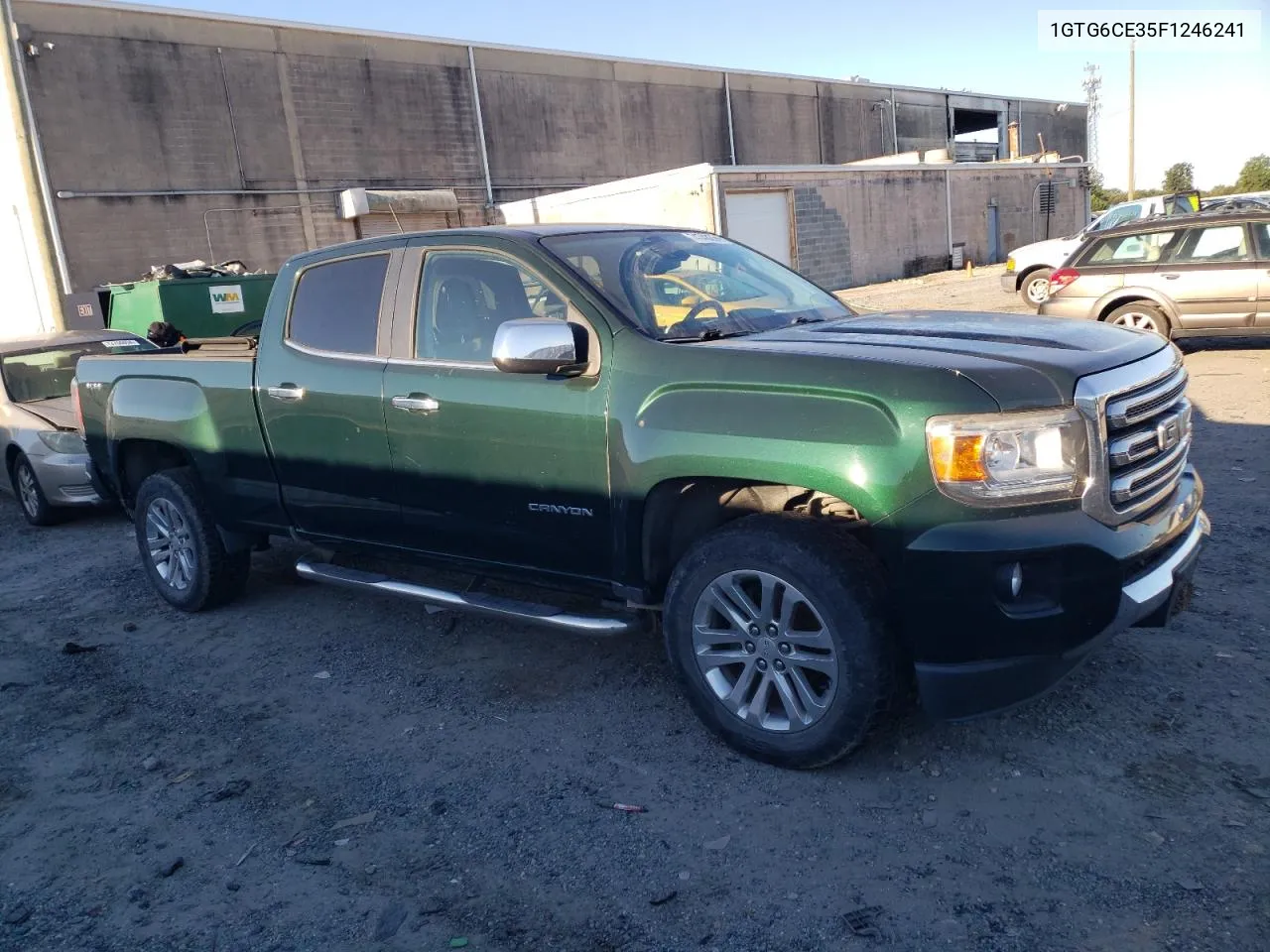 2015 GMC Canyon Slt VIN: 1GTG6CE35F1246241 Lot: 74748254