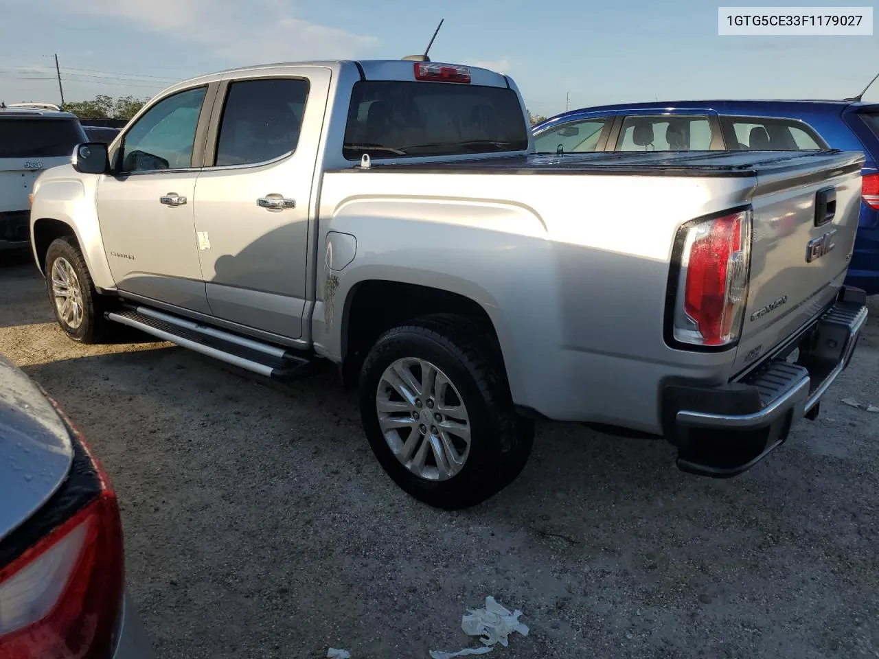 2015 GMC Canyon Slt VIN: 1GTG5CE33F1179027 Lot: 74823754