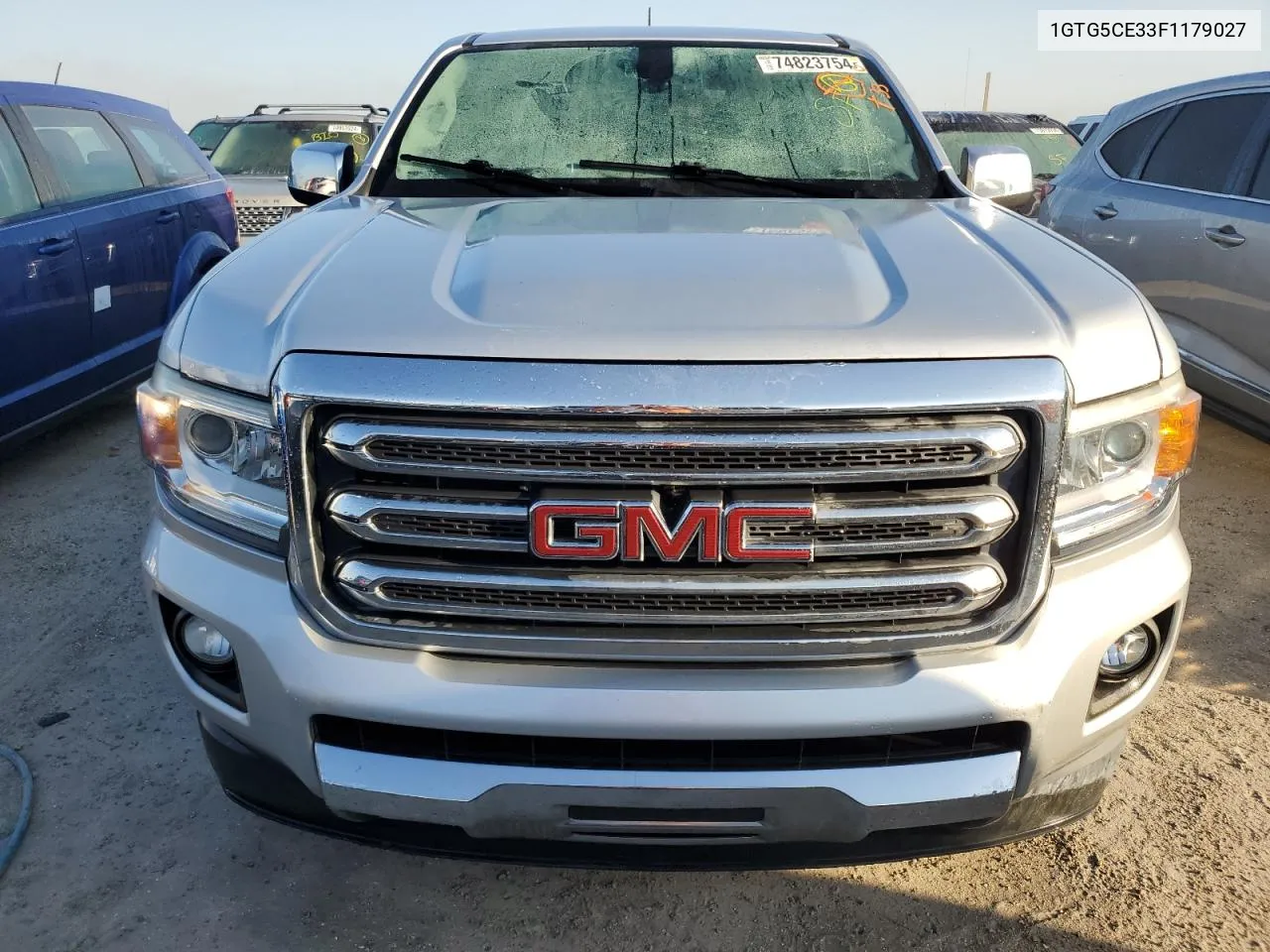 2015 GMC Canyon Slt VIN: 1GTG5CE33F1179027 Lot: 74823754