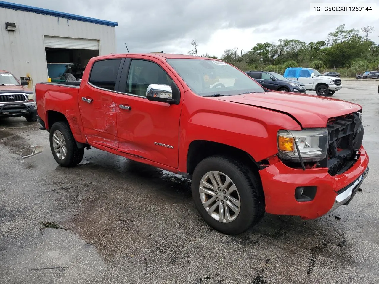 2015 GMC Canyon Slt VIN: 1GTG5CE38F1269144 Lot: 75202804