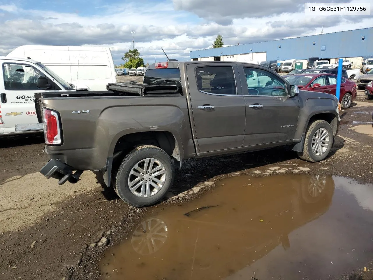 2015 GMC Canyon Slt VIN: 1GTG6CE31F1129756 Lot: 75644184