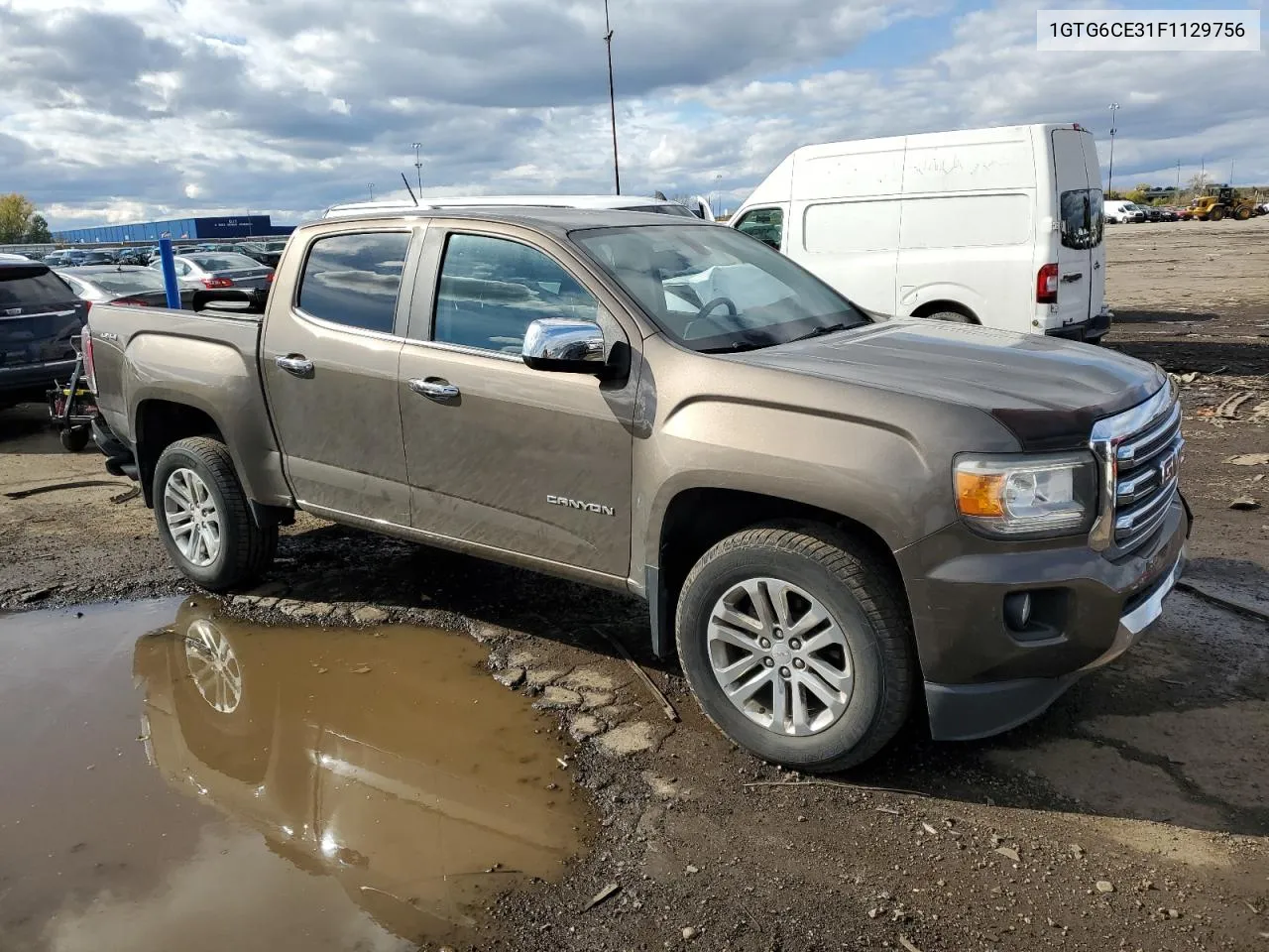 2015 GMC Canyon Slt VIN: 1GTG6CE31F1129756 Lot: 75644184