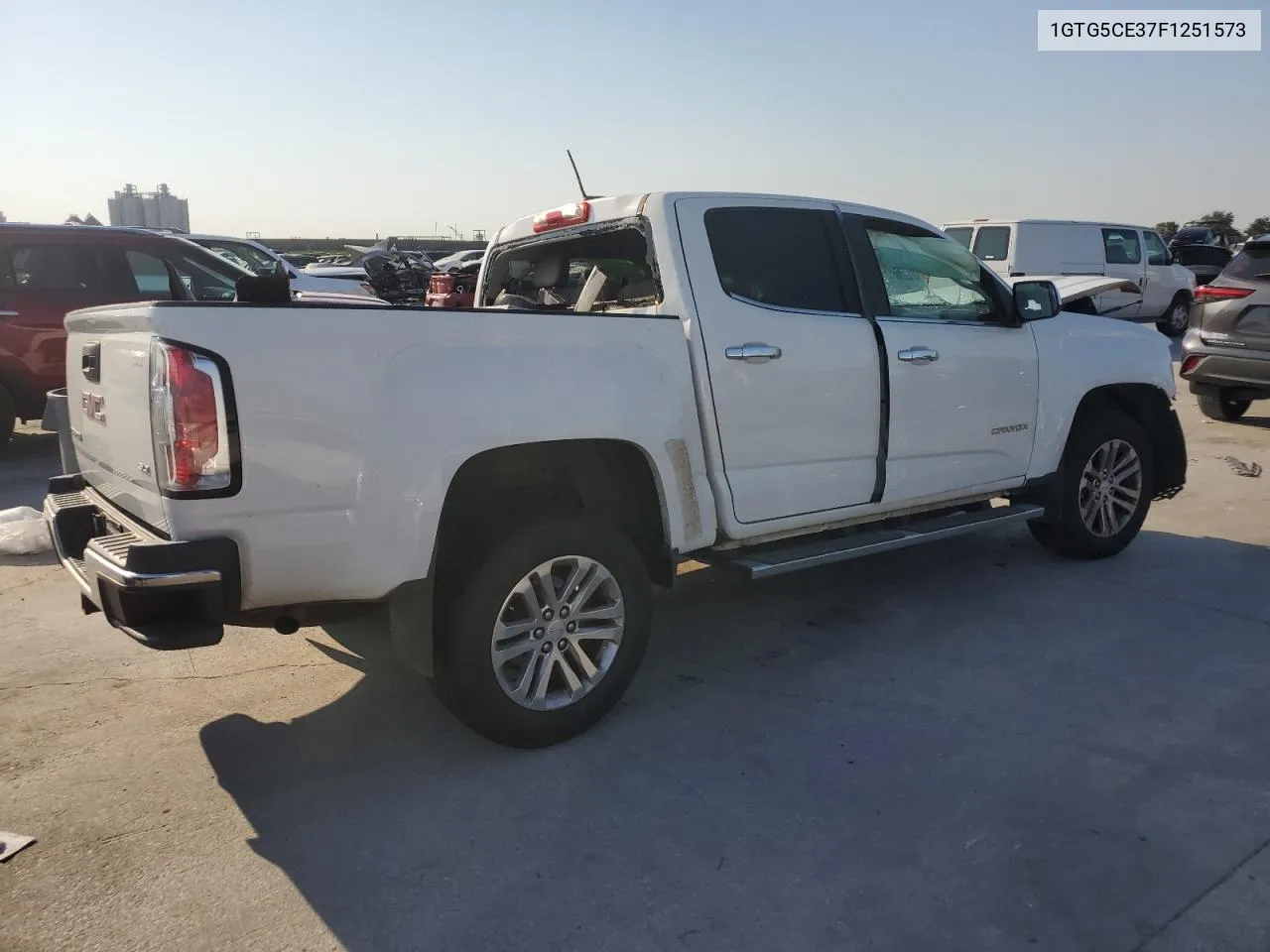 2015 GMC Canyon Slt VIN: 1GTG5CE37F1251573 Lot: 75666224