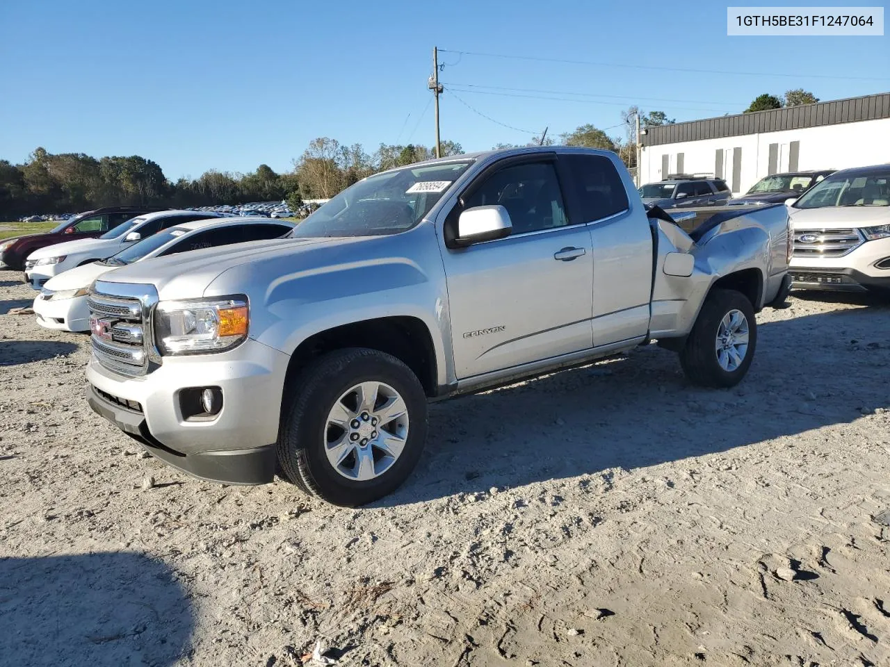 2015 GMC Canyon Sle VIN: 1GTH5BE31F1247064 Lot: 76098594