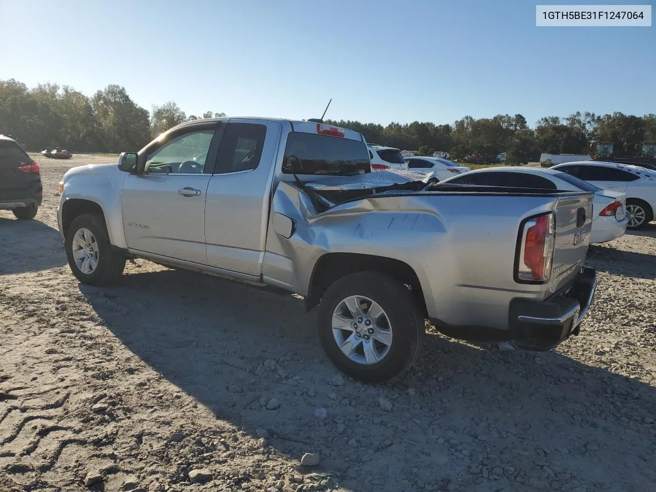 2015 GMC Canyon Sle VIN: 1GTH5BE31F1247064 Lot: 76098594