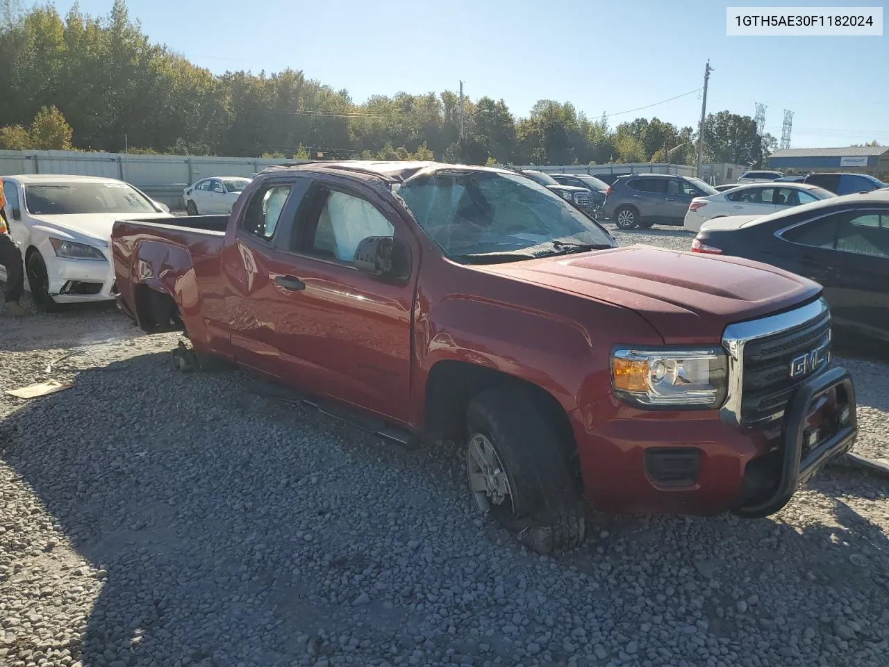 2015 GMC Canyon VIN: 1GTH5AE30F1182024 Lot: 77032494