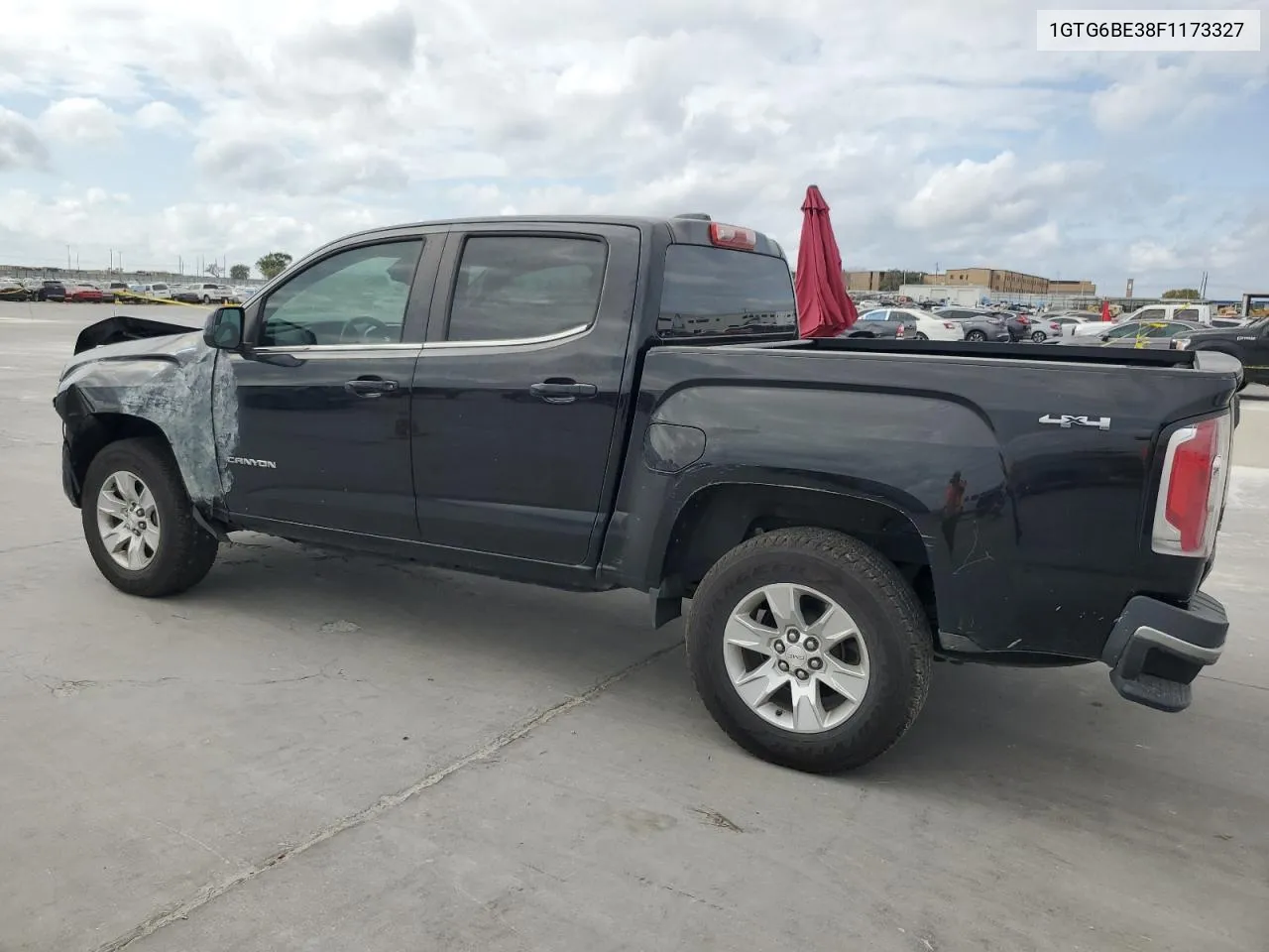 2015 GMC Canyon Sle VIN: 1GTG6BE38F1173327 Lot: 78193434