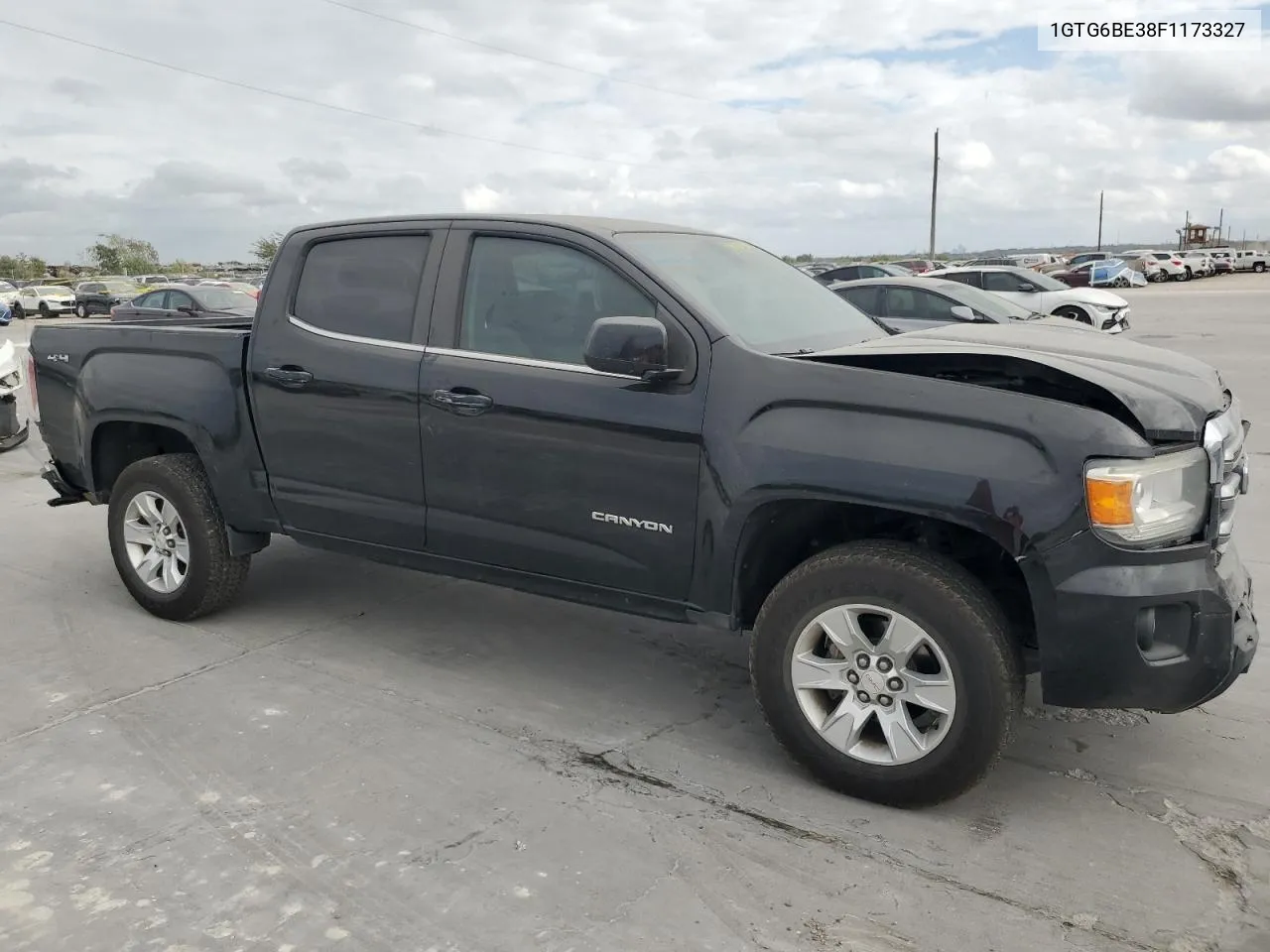 2015 GMC Canyon Sle VIN: 1GTG6BE38F1173327 Lot: 78193434