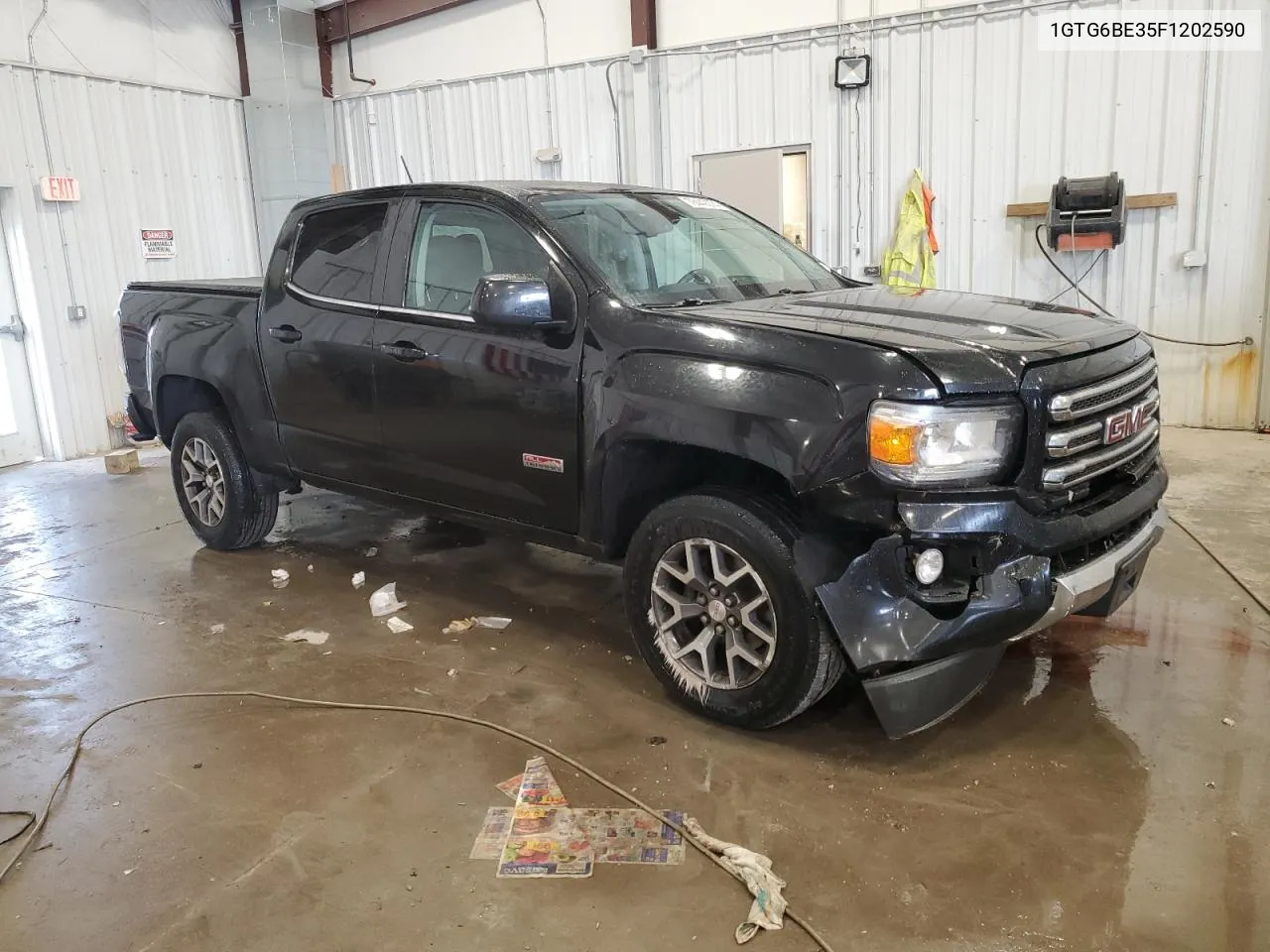 2015 GMC Canyon Sle VIN: 1GTG6BE35F1202590 Lot: 78449074