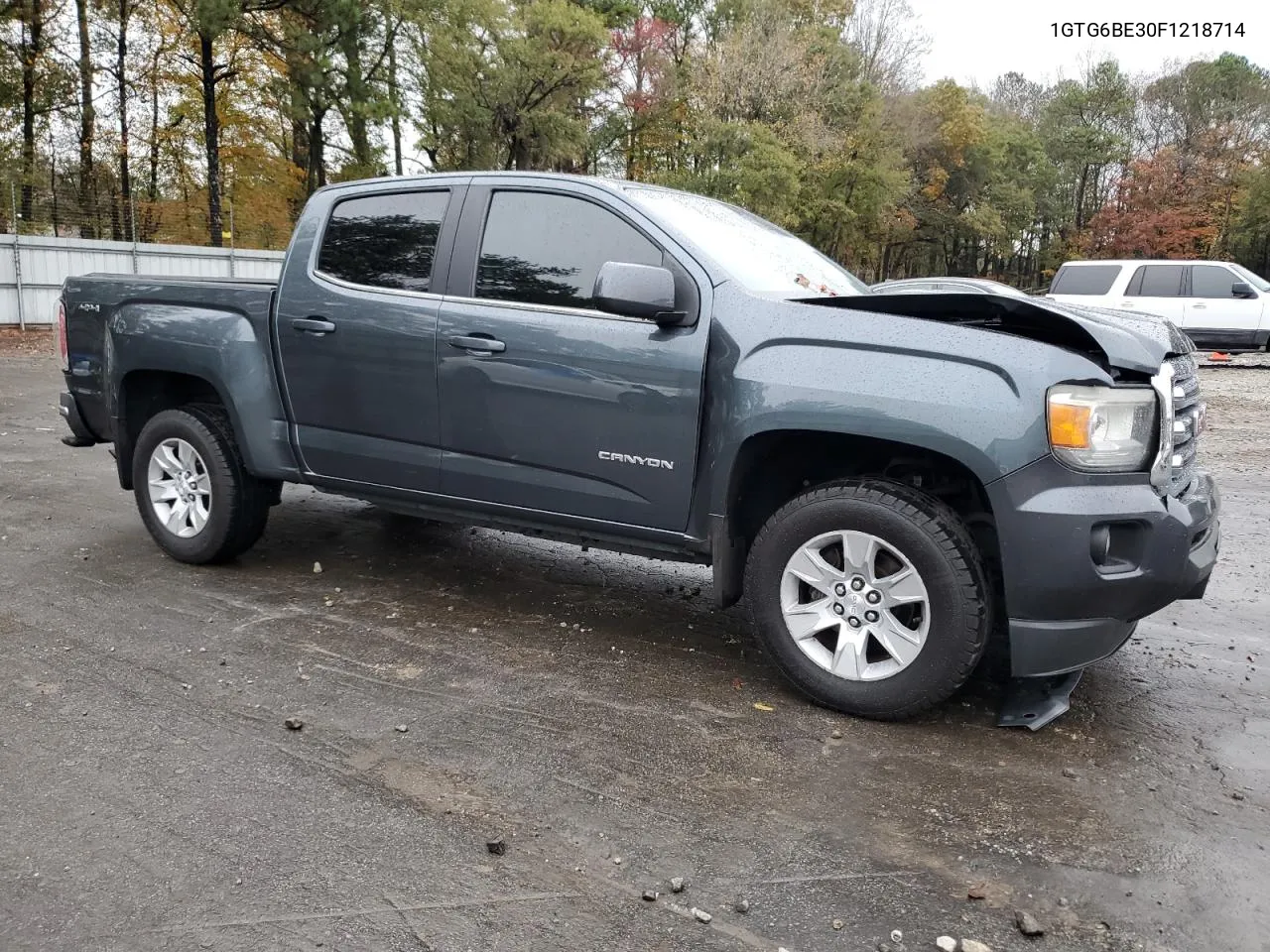 2015 GMC Canyon Sle VIN: 1GTG6BE30F1218714 Lot: 80108744