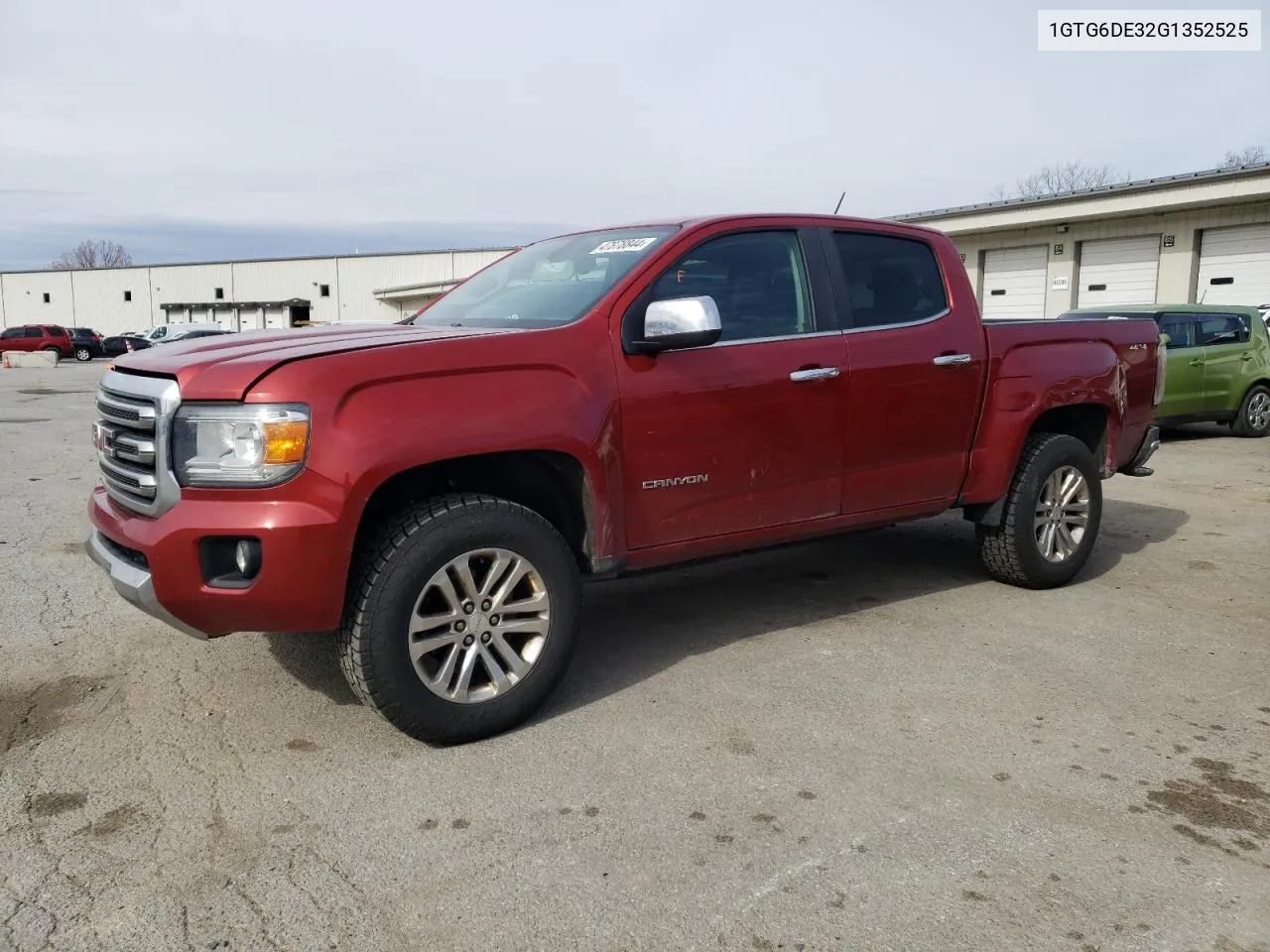 2016 GMC Canyon Slt VIN: 1GTG6DE32G1352525 Lot: 47878844