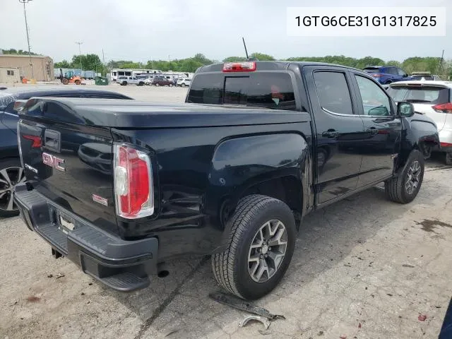 2016 GMC Canyon Sle VIN: 1GTG6CE31G1317825 Lot: 53458404