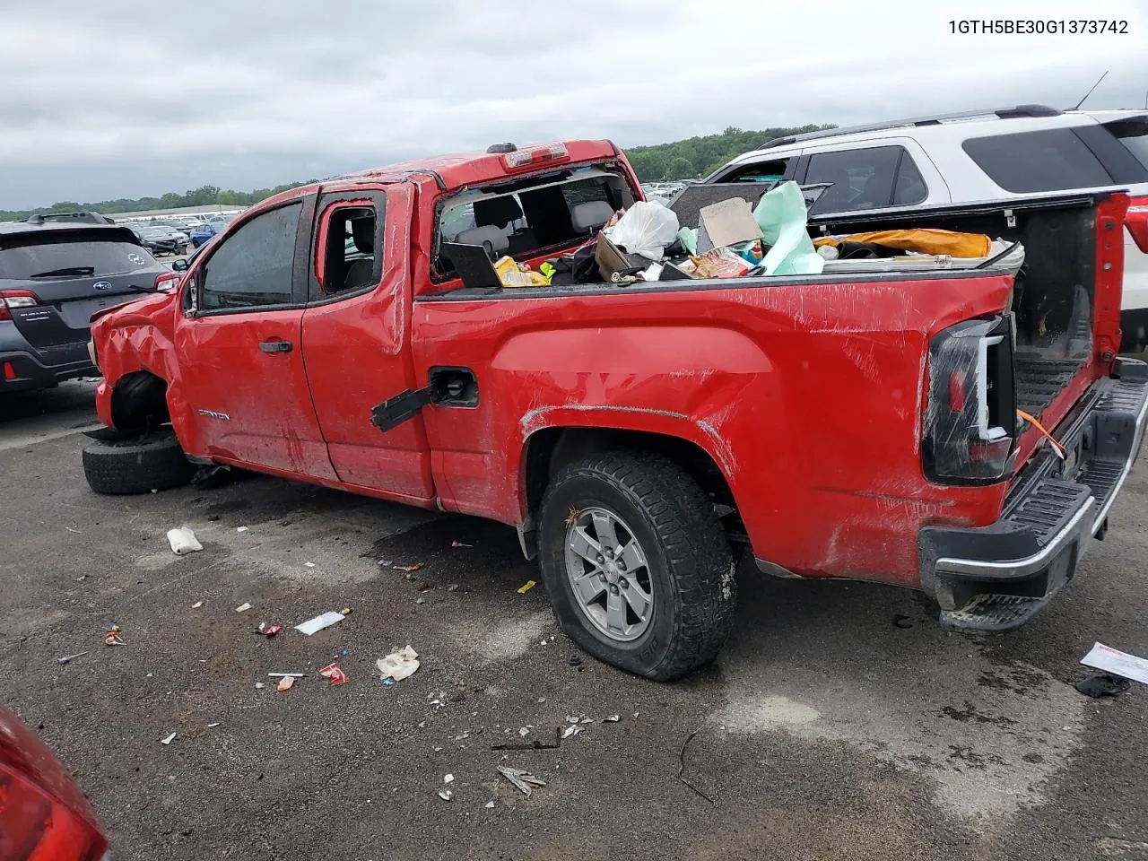 2016 GMC Canyon VIN: 1GTH5BE30G1373742 Lot: 59880734