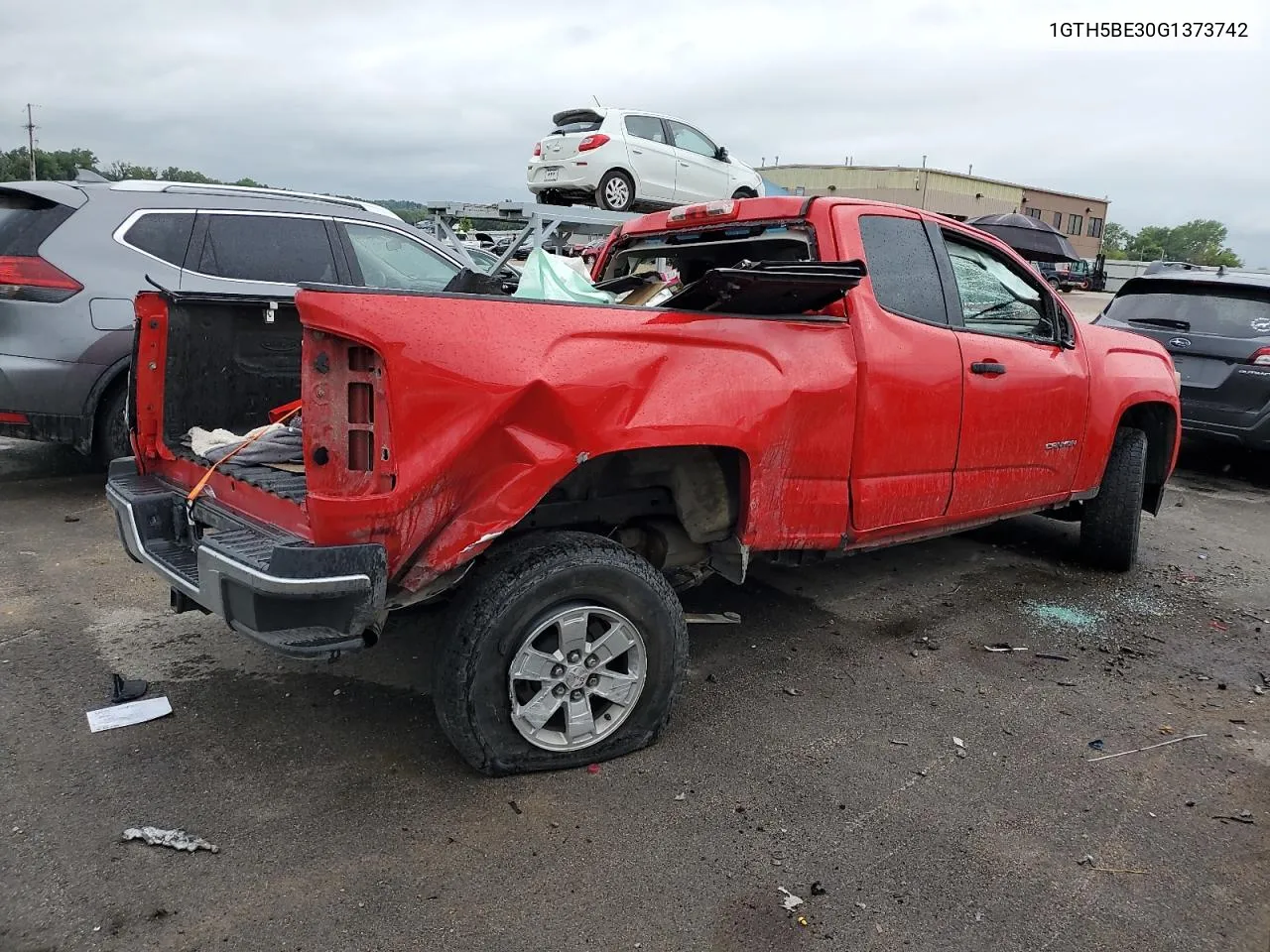 2016 GMC Canyon VIN: 1GTH5BE30G1373742 Lot: 59880734