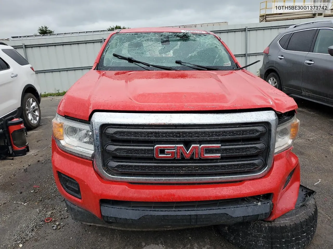 2016 GMC Canyon VIN: 1GTH5BE30G1373742 Lot: 59880734