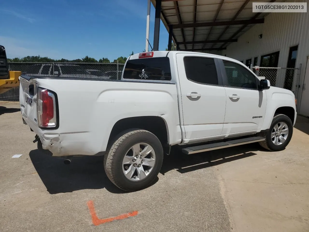 2016 GMC Canyon Sle VIN: 1GTG5CE38G1202013 Lot: 61138864