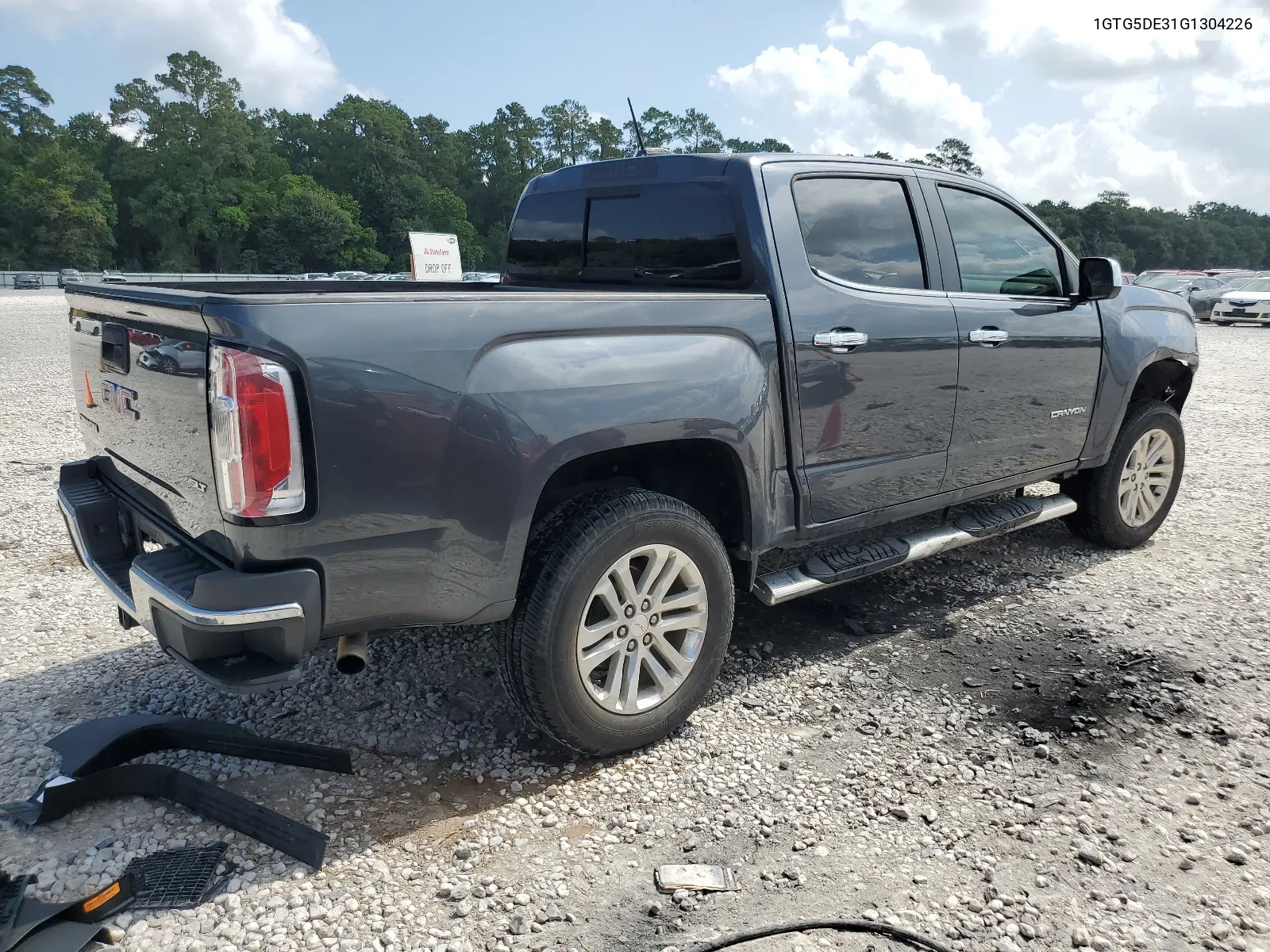 2016 GMC Canyon Slt VIN: 1GTG5DE31G1304226 Lot: 61275404